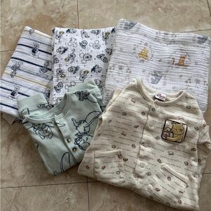 Disney Baby Apparel and Blanket Collection in Soft Pastels